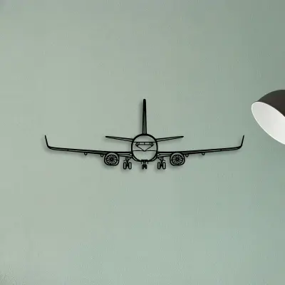 Falco F8L — XS (50 cm) metal wall art