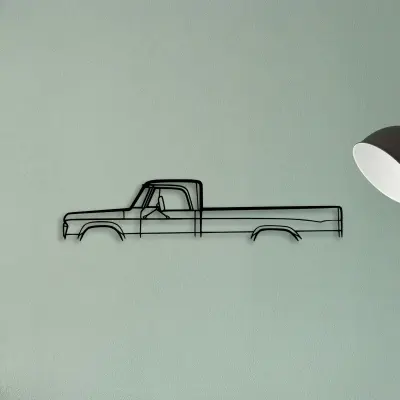 Fargo 1969 — XS (50 cm) metal wall art