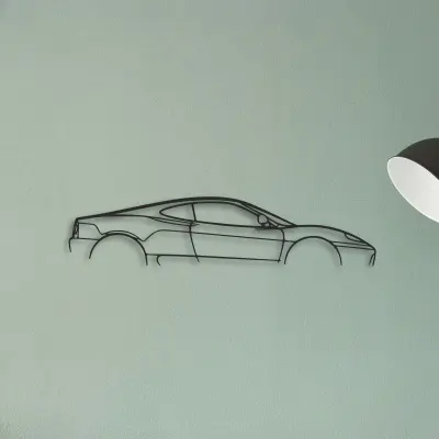 Ferrari 360 Modena — XS (50 cm) metal wall art