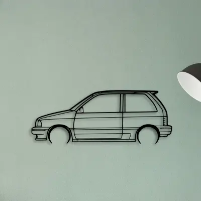 Festiva 1993 — XS (50 cm) metal wall art