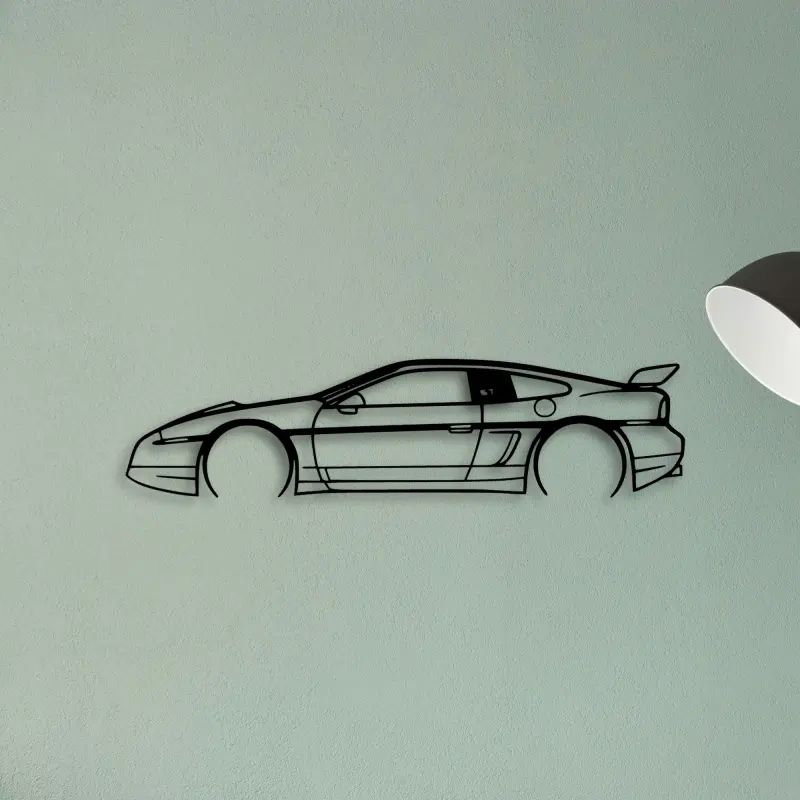 Fiero GT 1987 — XS (50 cm) metal wall art