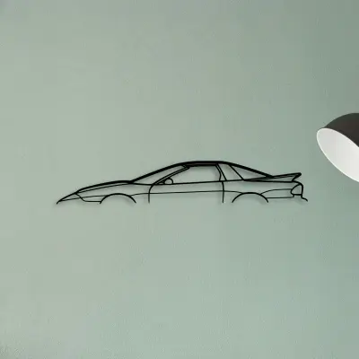 Firebird Trans AM 1997 — XS (50 cm) metal wall art