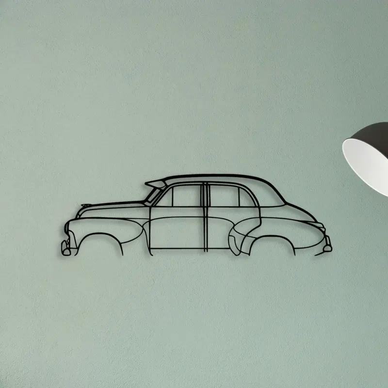 FJ Sedan 1956 — XS (50 cm) metal wall art