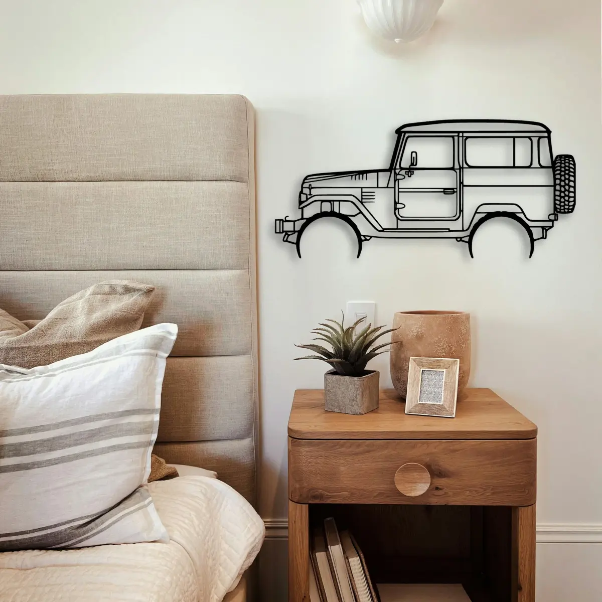 Toyota Fj40 1977 cut outline
