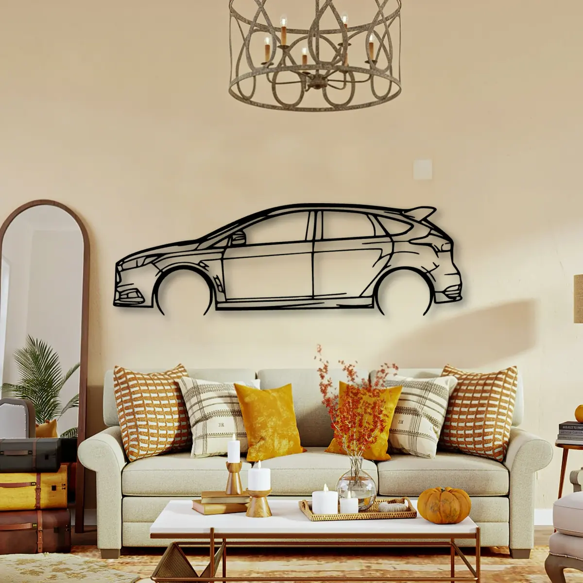 Ford Focus ST 2016 across the room