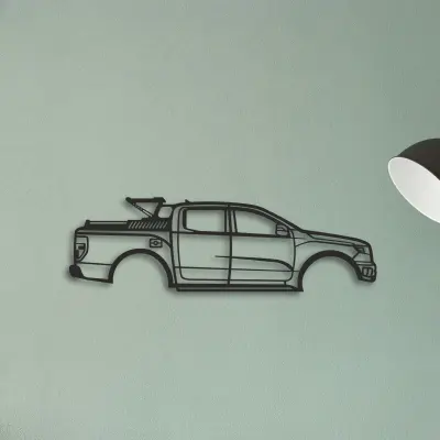 Ford F150 — XS (50 cm) metal wall art