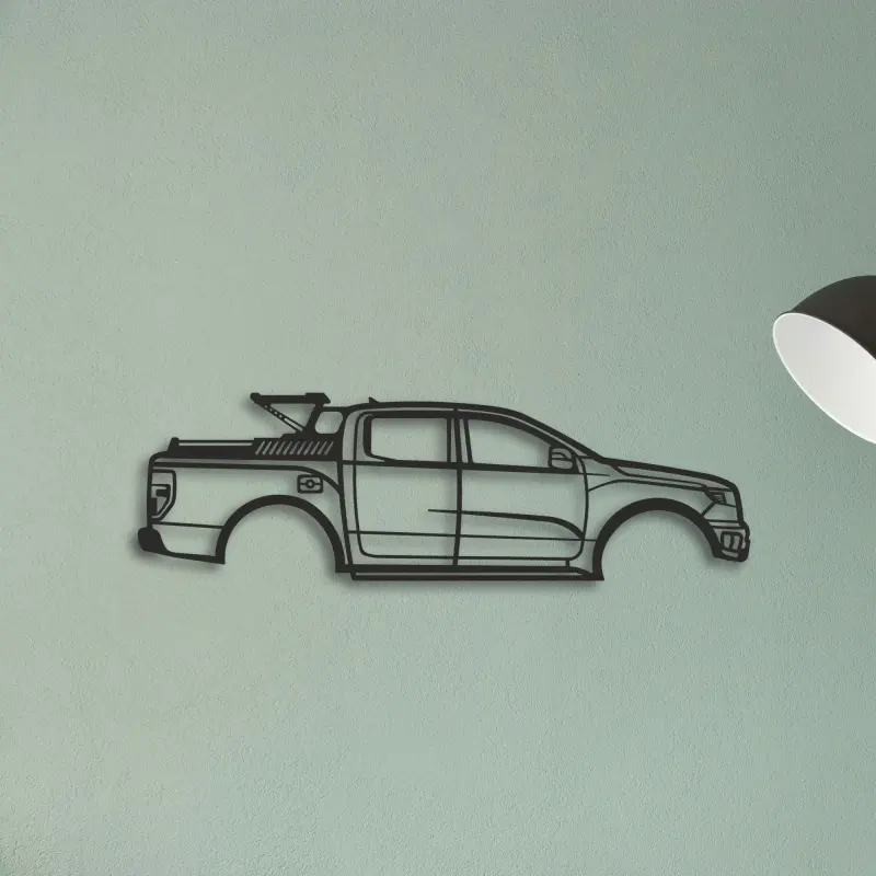 Ford F150 — XS (50 cm) metal wall art