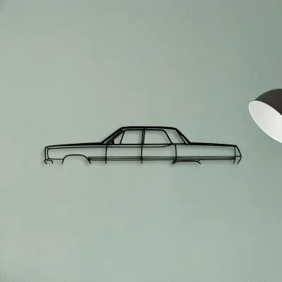Fury 1967 — XS (50 cm) metal wall art