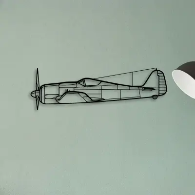 FW190A — XS (50 cm) metal wall art