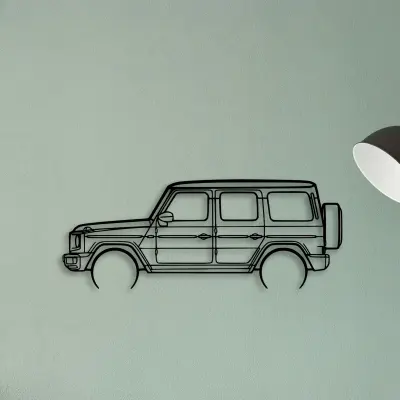 G Class 2020 — XS (50 cm) metal wall art