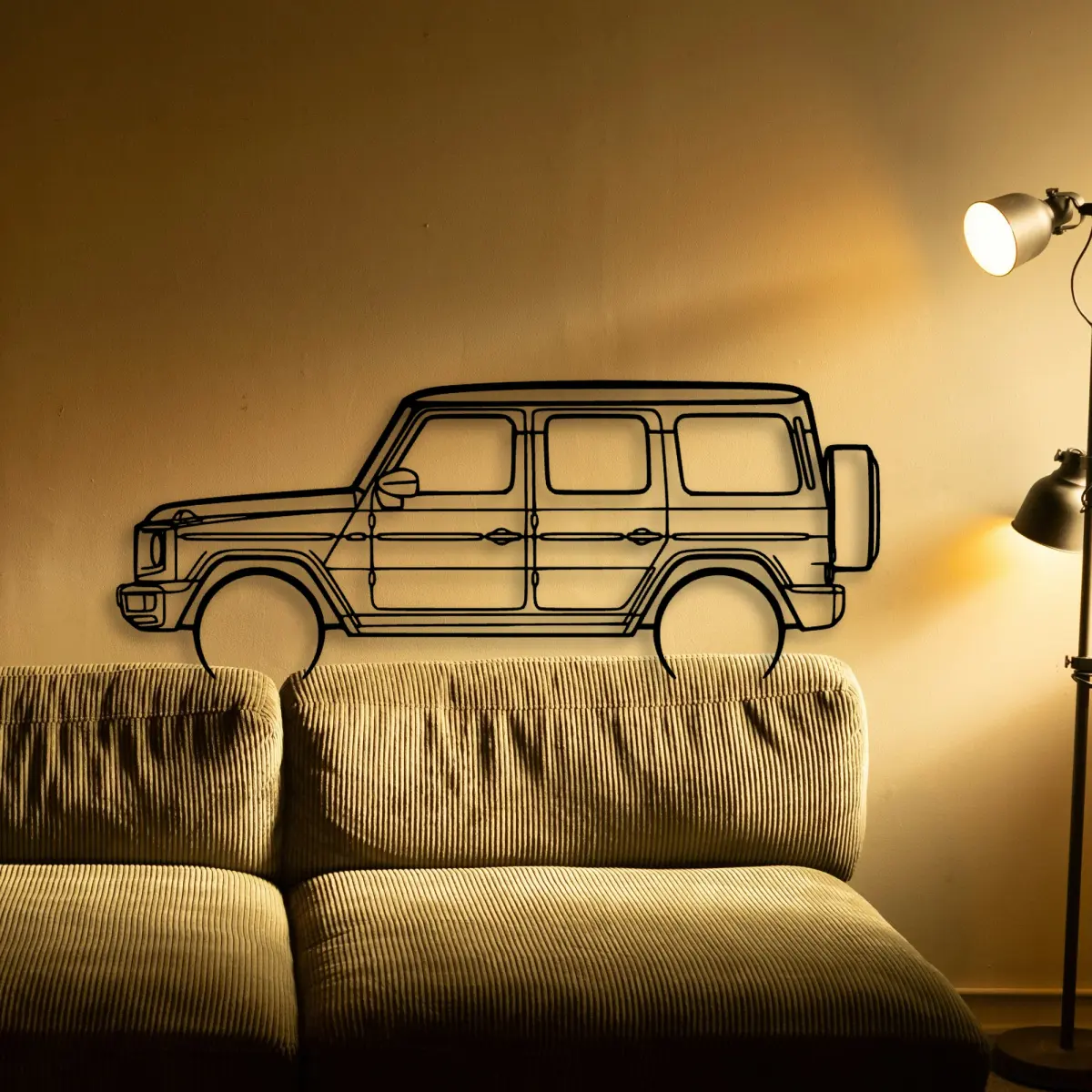 Mercedes-Benz G Class 2020 silhouette from a different angle