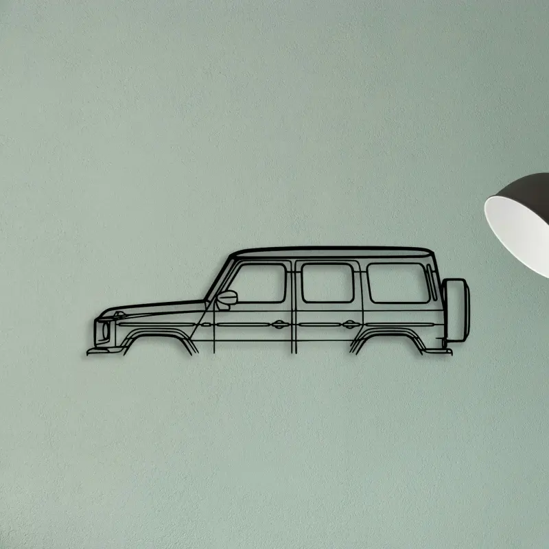 G Class — XS (50 cm) metal wall art