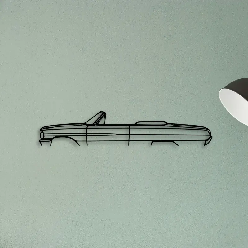 Galaxie Convertible 1964 — XS (50 cm) metal wall art