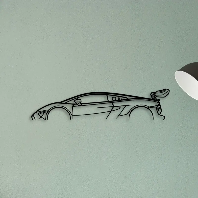 Gallardo Super Trofeo — XS (50 cm) metal wall art