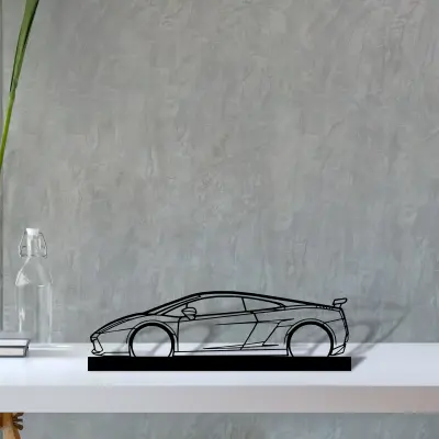 gallardo-superleggera-2007 — S (30 cm) metal wall art