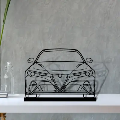 giulia-gtam-2020 — S (30 cm) metal wall art