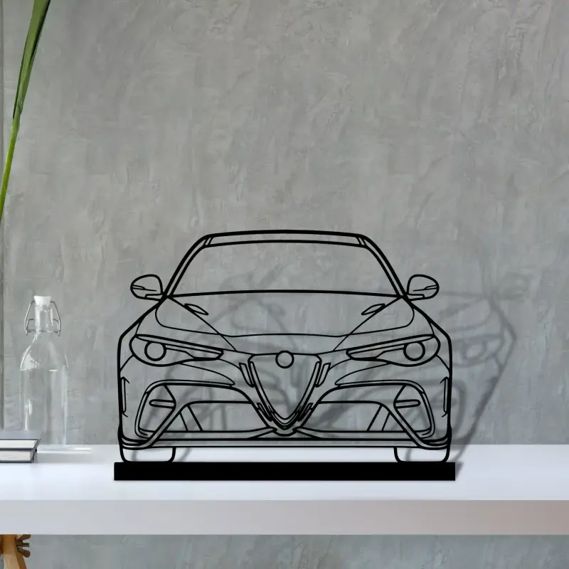 giulia-gtam-2020 — S (30 cm) metal wall art