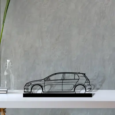golf-7-gti — S (30 cm) metal wall art