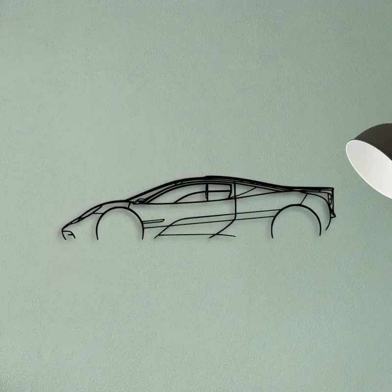 Gordon Murray T50 — XS (50 cm) metal wall art