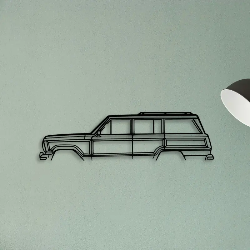 Grand Wagoneer — XS (50 cm) metal wall art