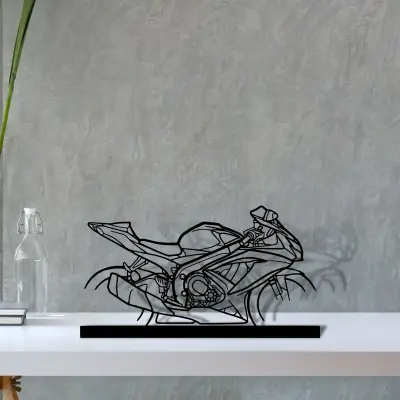 gsx-r — S (30 cm) metal wall art
