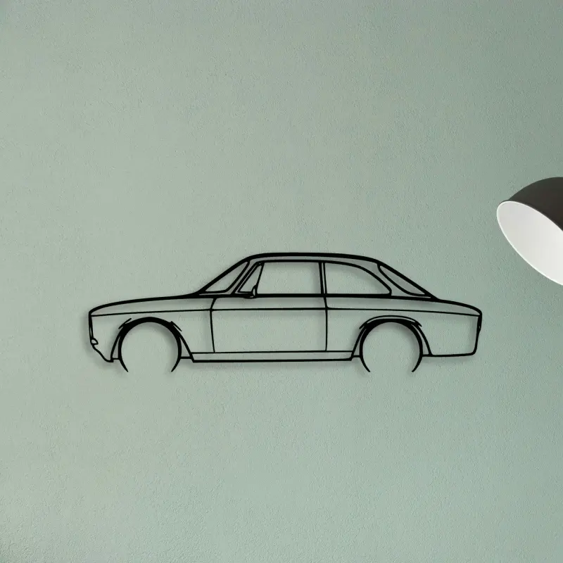 GT 1300 1971 — XS (50 cm) metal wall art