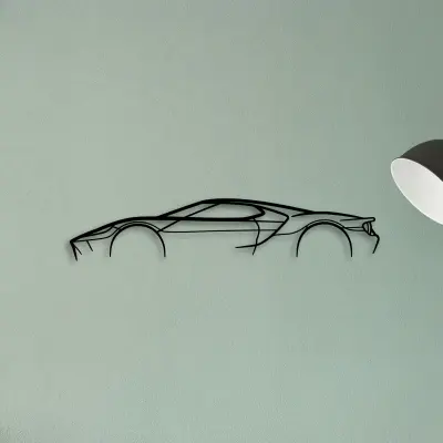 GT MK2 2 — XS (50 cm) metal wall art