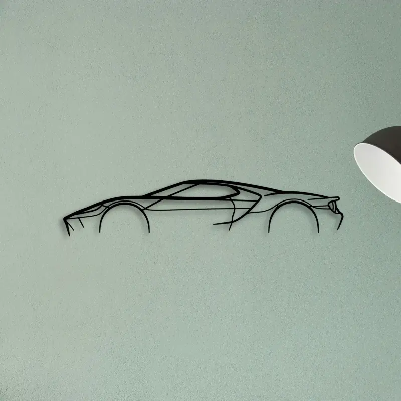 GT MK2 2 — XS (50 cm) metal wall art