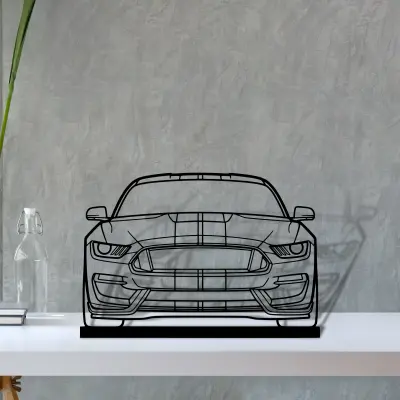 gt350 — S (30 cm) metal wall art