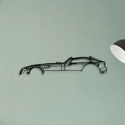 GTO D8 — XS (50 cm) metal wall art