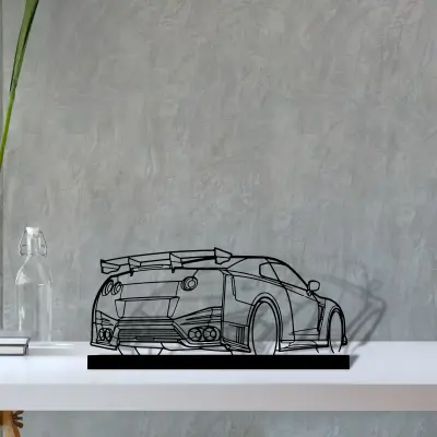 gtr-nismo — S (30 cm) metal wall art