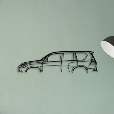 GX460 2018 — XS (50 cm) metal wall art
