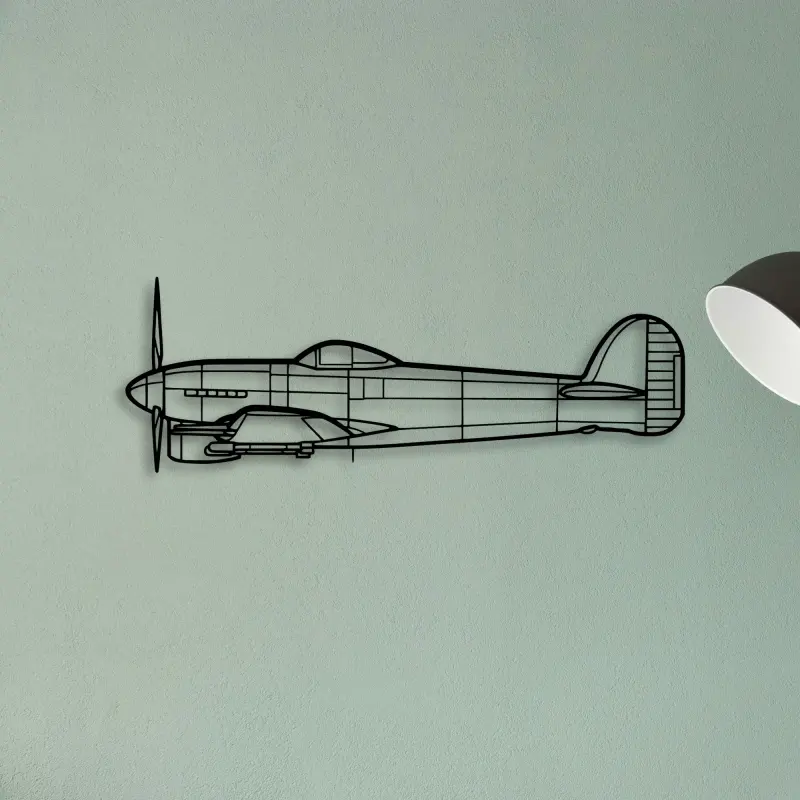 H145 — XS (50 cm) metal wall art