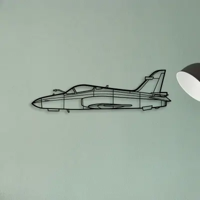 Hawk 200 — XS (50 cm) metal wall art