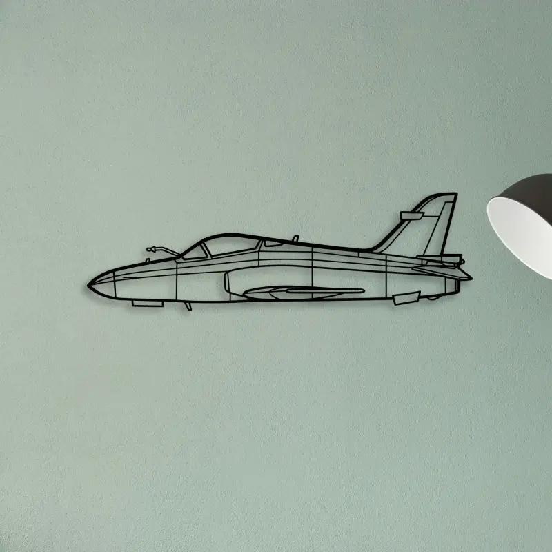 Hawk 200 — XS (50 cm) metal wall art