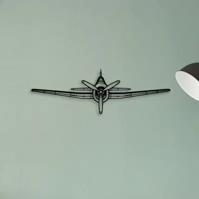 Hawker 400 — XS (50 cm) metal wall art