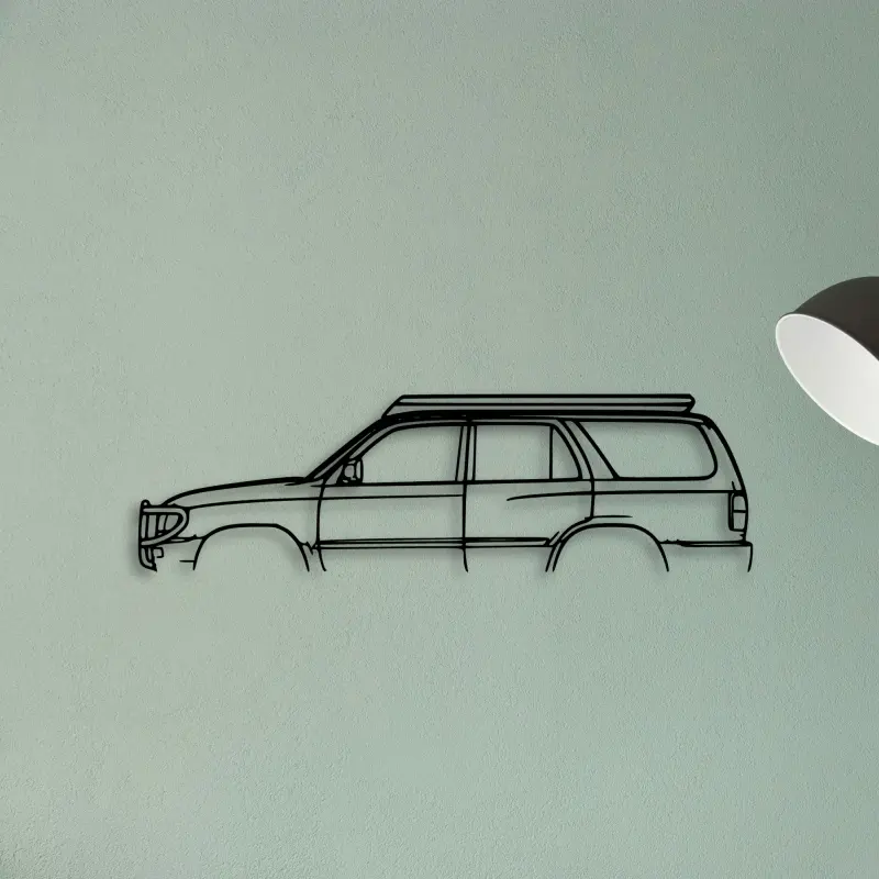Hilux Surf 1996 — XS (50 cm) metal wall art
