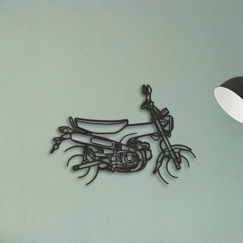 Honda Dax 125 — XS (50 cm) metal wall art
