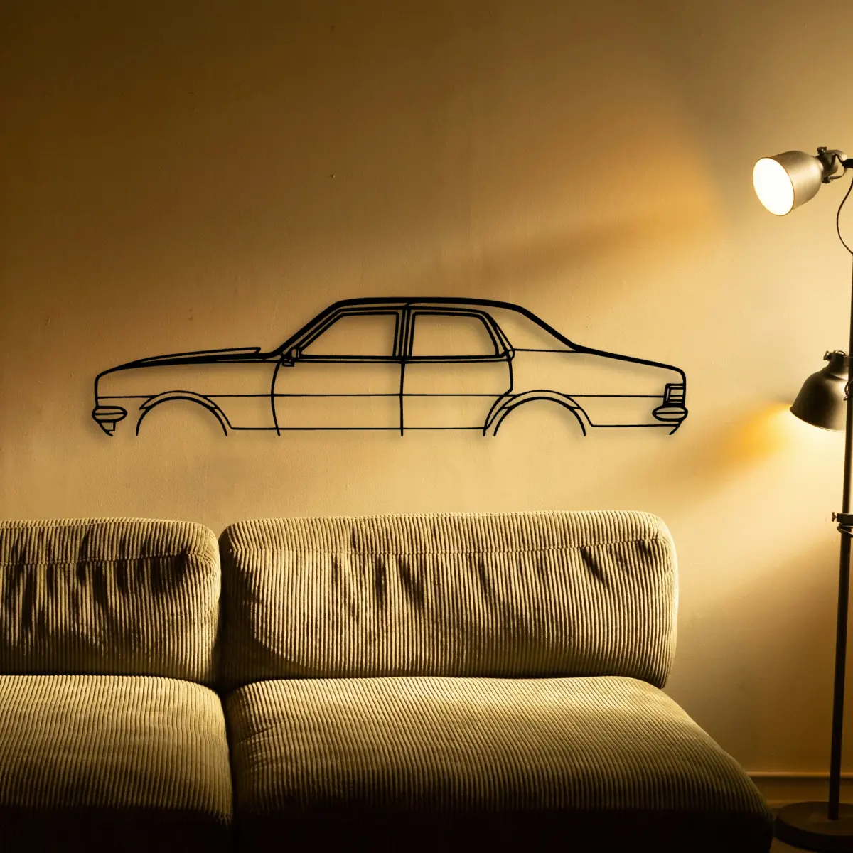 Holden Ht 1970 laser-cut outline