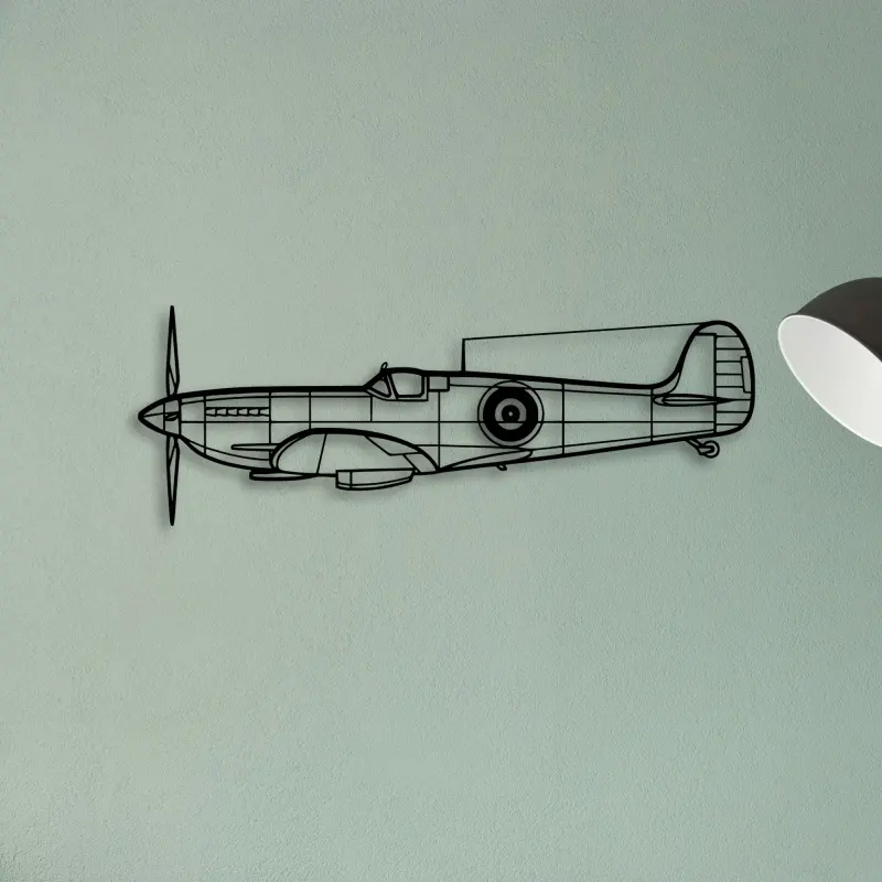 Hu 16B Albatross — XS (50 cm) metal wall art
