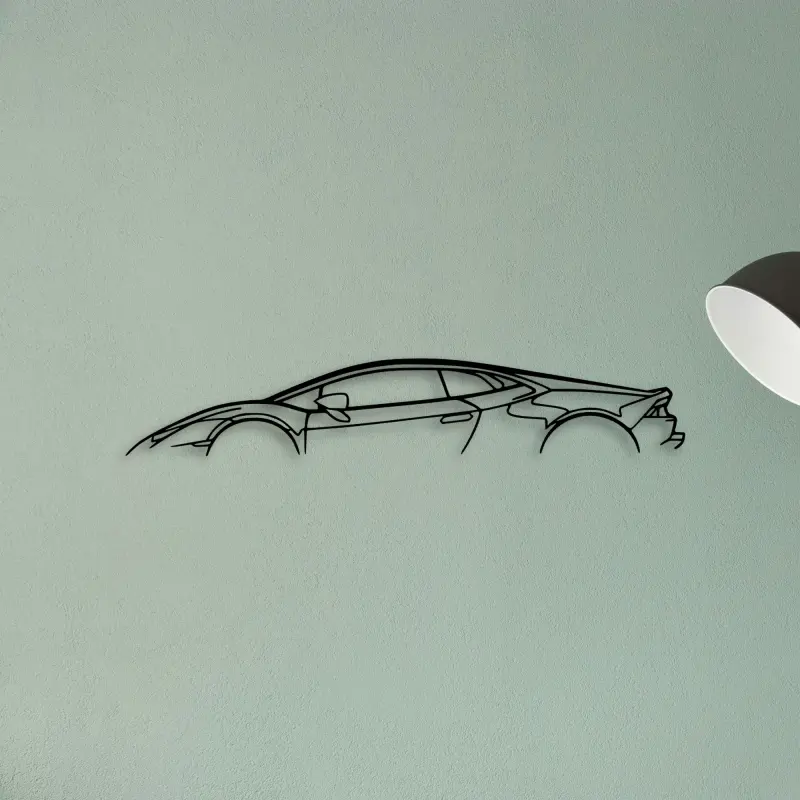 Huracan EVO 2021 — XS (50 cm) metal wall art