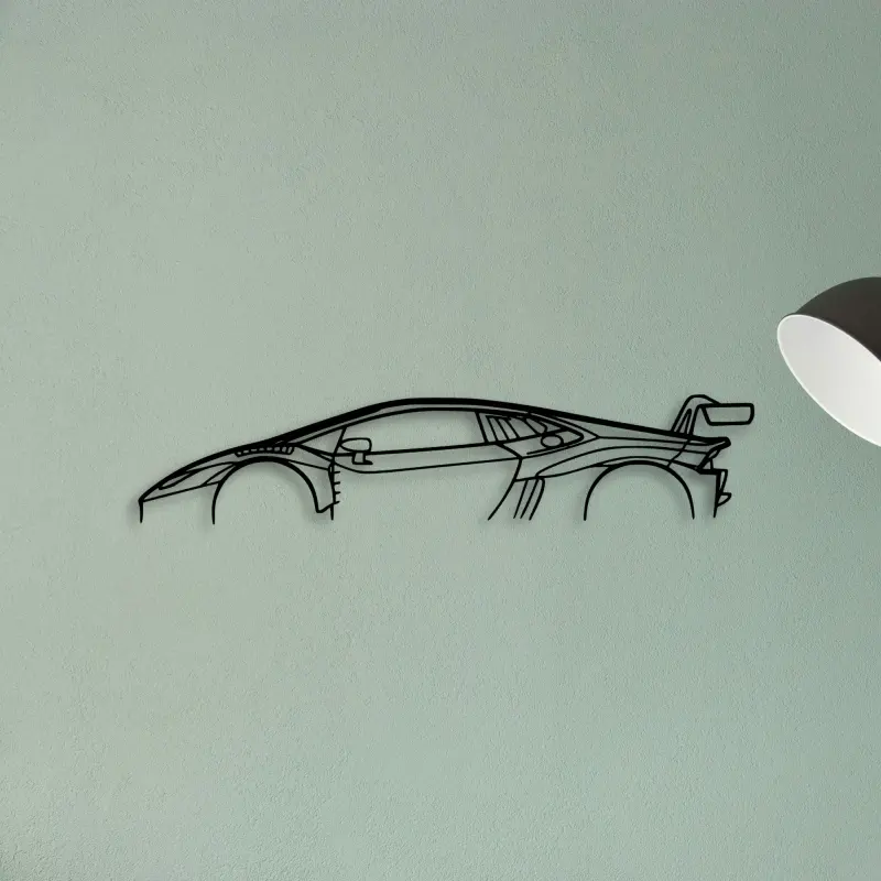 Huracan GT3 — XS (50 cm) metal wall art