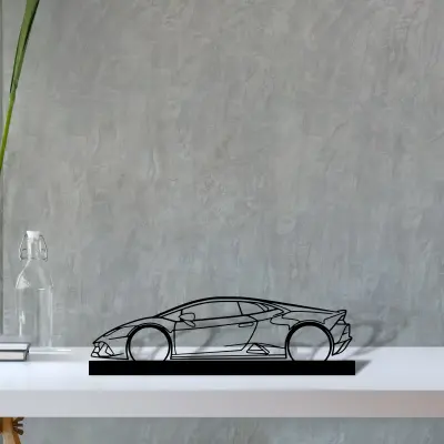 huracan — S (30 cm) metal wall art