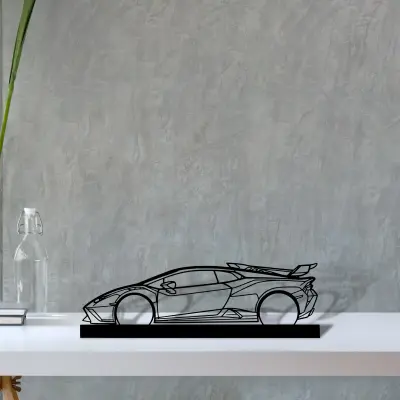 huracan-sto — S (30 cm) metal wall art