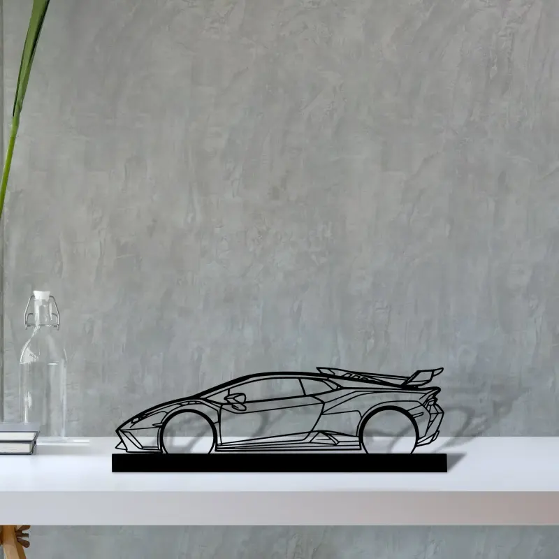 huracan-sto — S (30 cm) metal wall art