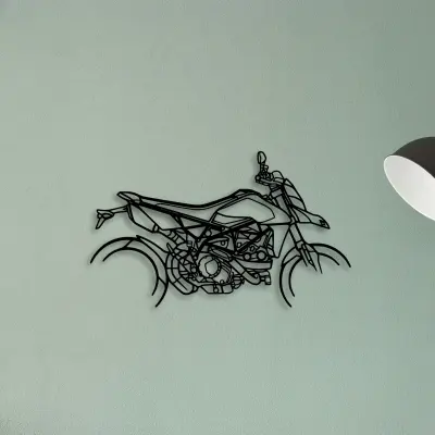 Hyper Motard 950 Rve — XS (50 cm) metal wall art