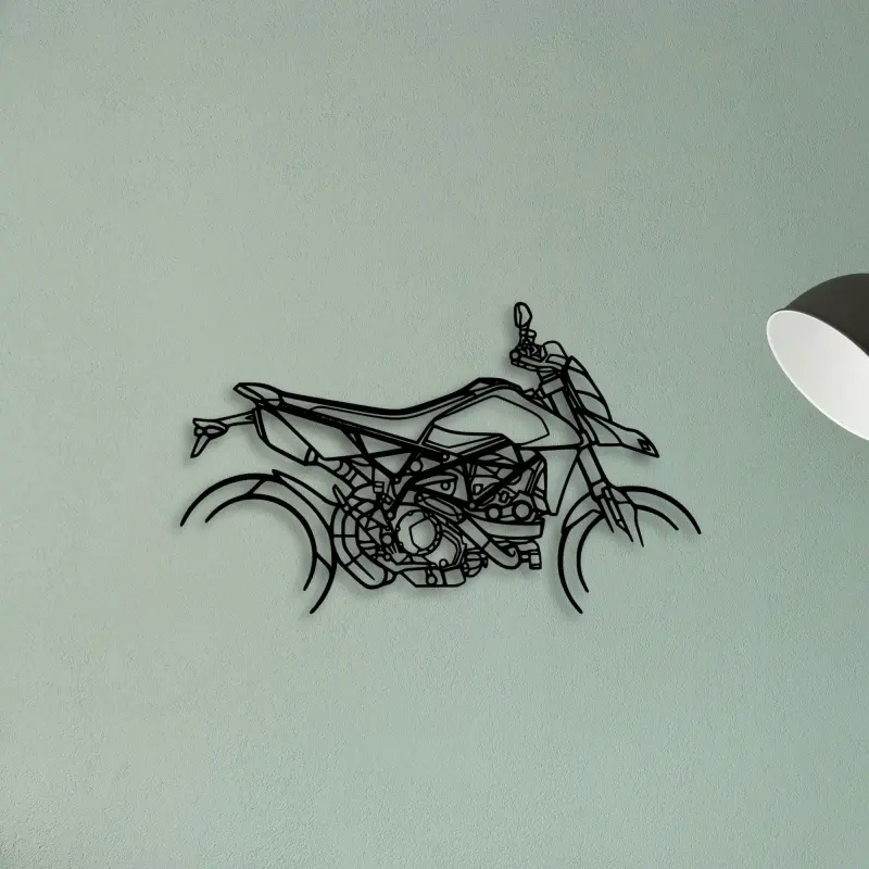 Hyper Motard 950 Rve — XS (50 cm) metal wall art