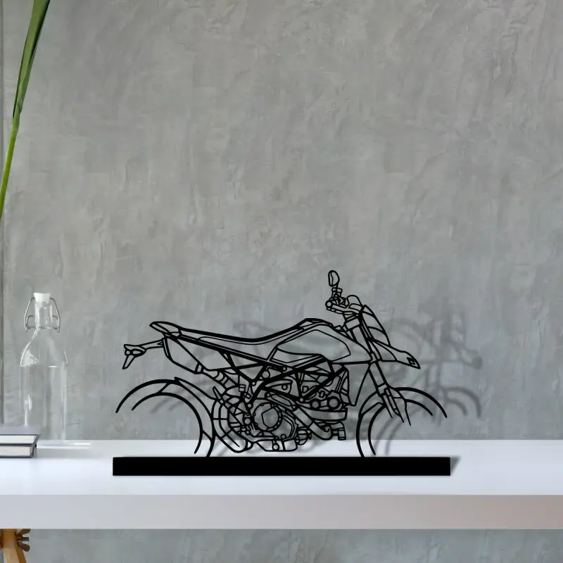 hyper-motard-950-rve — S (30 cm) metal wall art