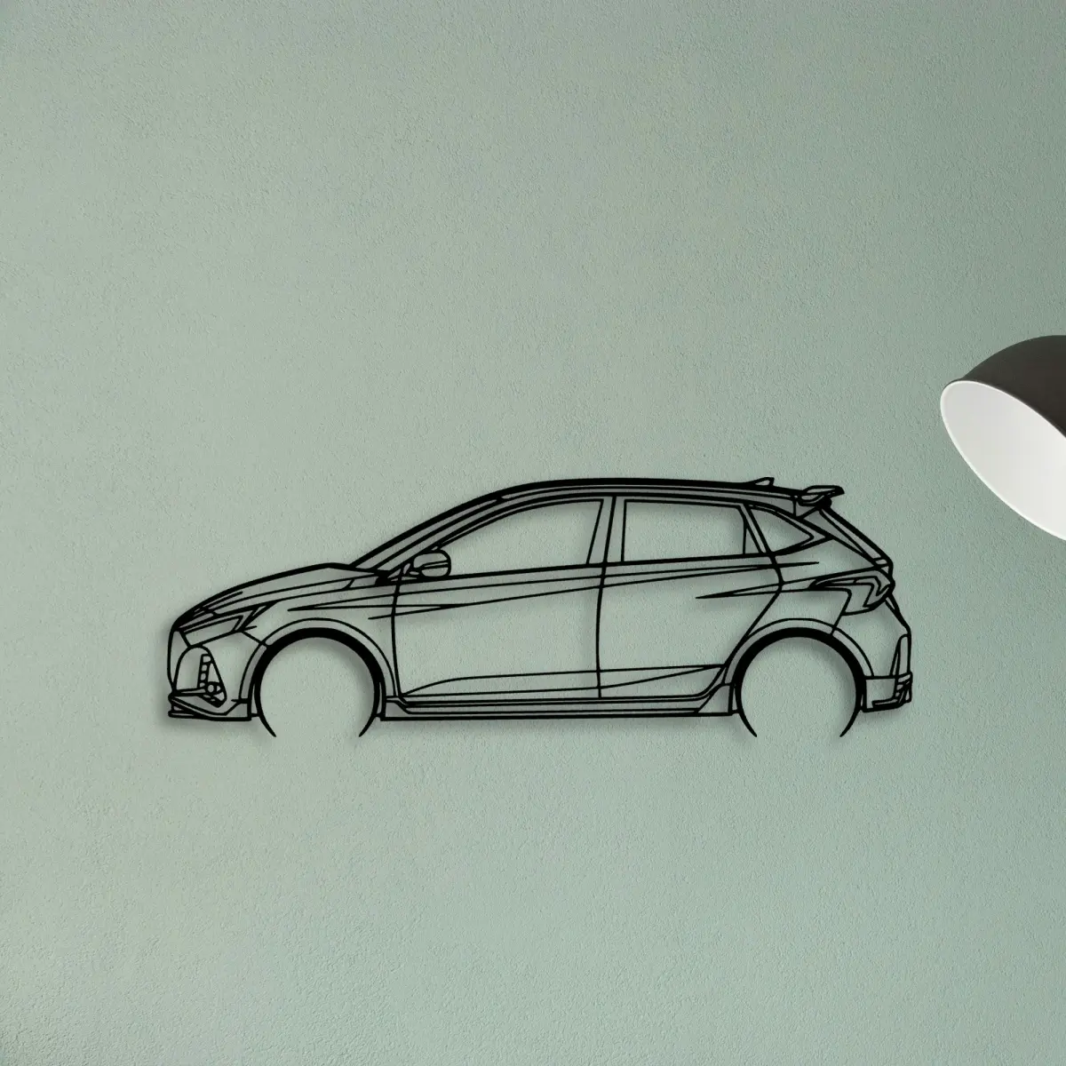 Hyundai & Kia I20N metal profile from the Tinvibe range