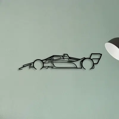 Indy CAR 2022 — XS (50 cm) metal wall art